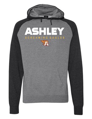 Ashley High School Raglan Hoodie - Orders due Friday, September 15, 2023